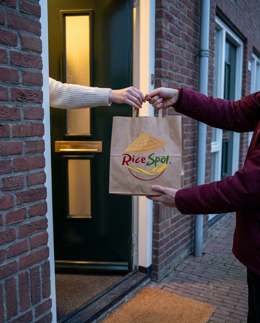 Eten van RiceSpot